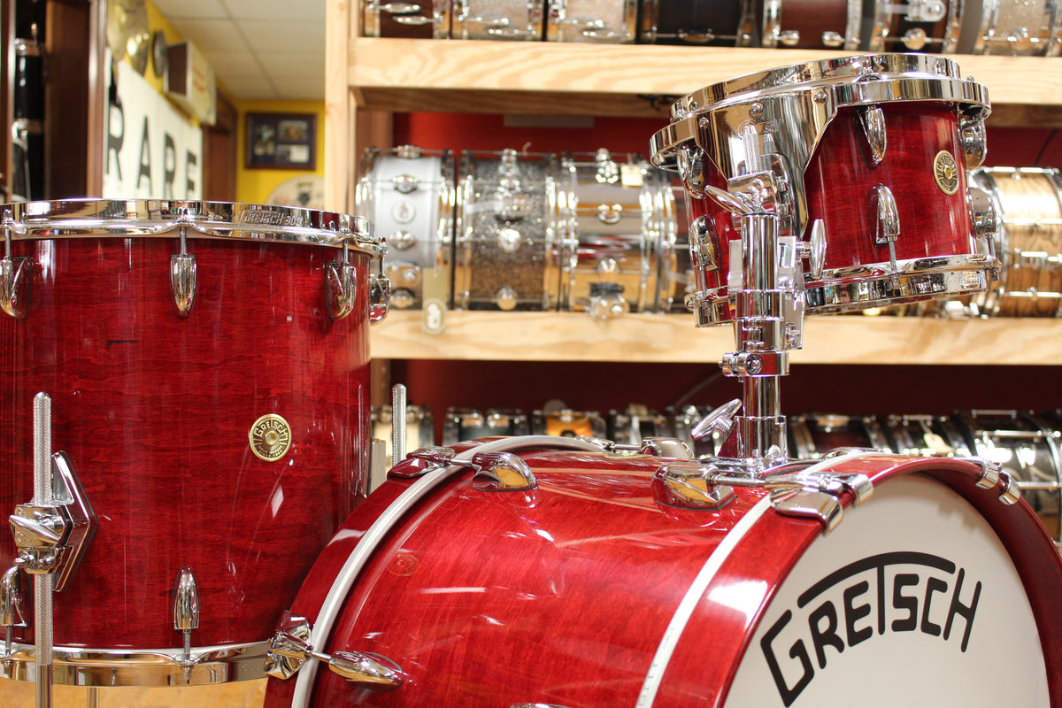 Gretsch Broadkaster 14x18 14x14 7x10 Rosewood Gloss Lacquer
