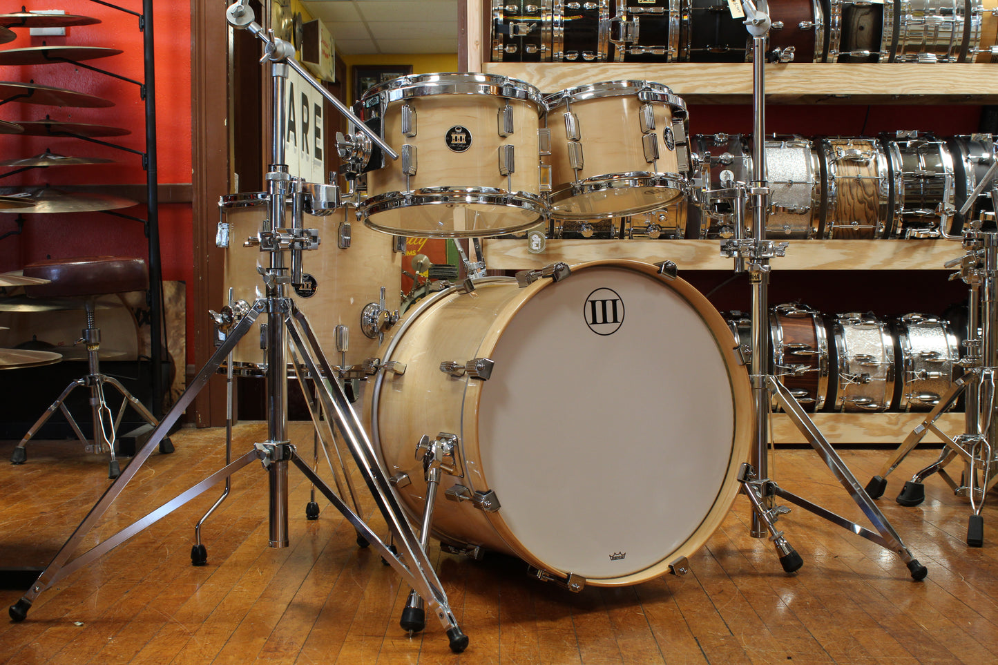 WFL III Outfit in Natural High Gloss Finish 16x20 7x10 8x12 13x14