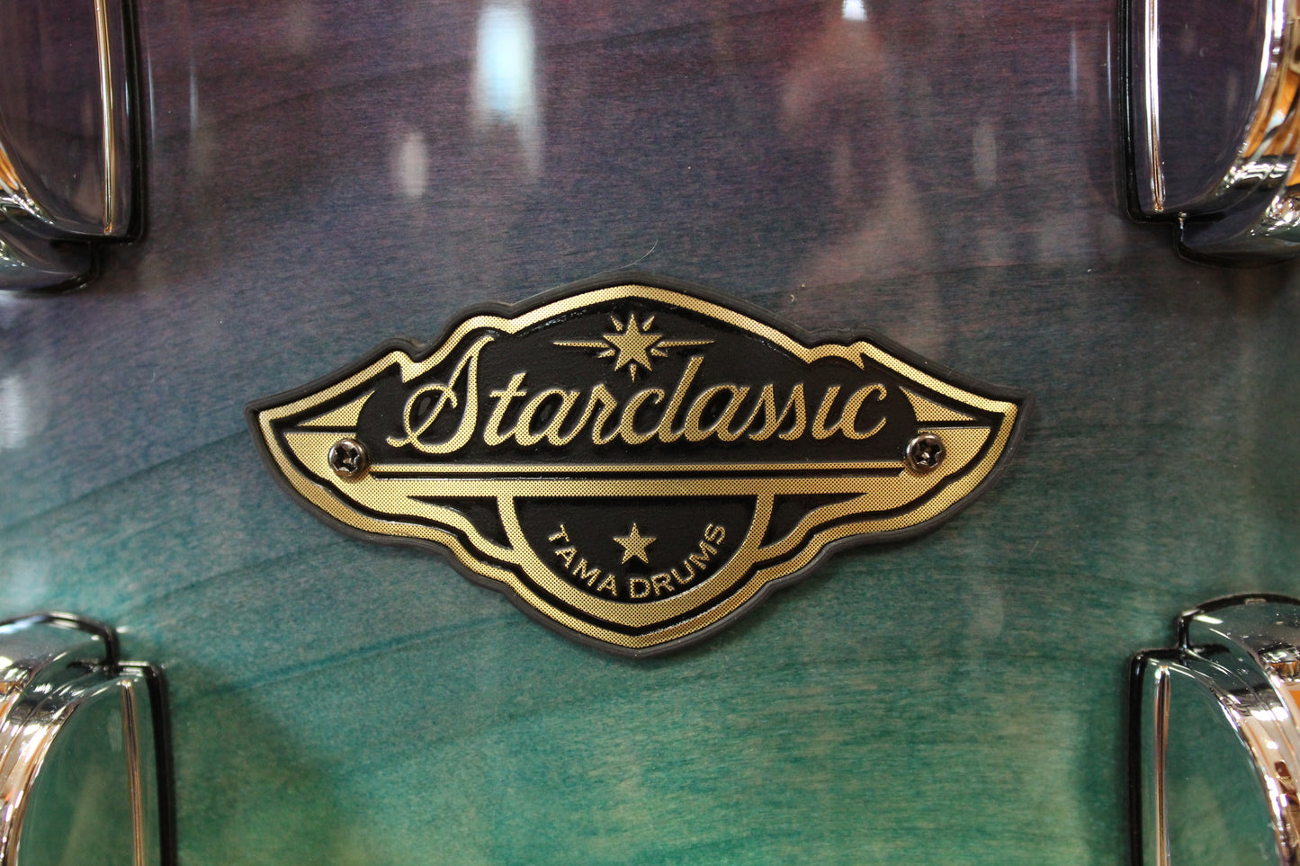 Tama Starclassic 6.5x14 Walnut/Birch Snare Drum in Nebula Mappa Burl Fade
