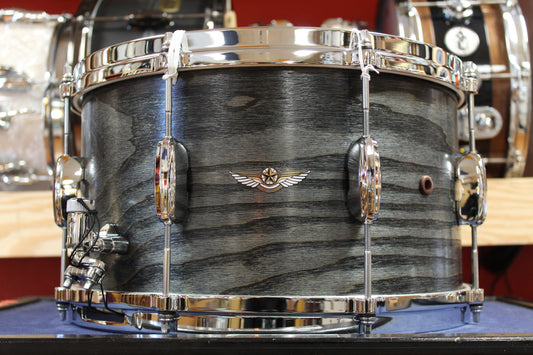 Tama Star Walnut Snare Drum 8x14 in Satin Charcoal Japanese Sen