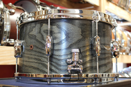 Tama Star Walnut Snare Drum 8x14 in Satin Charcoal Japanese Sen