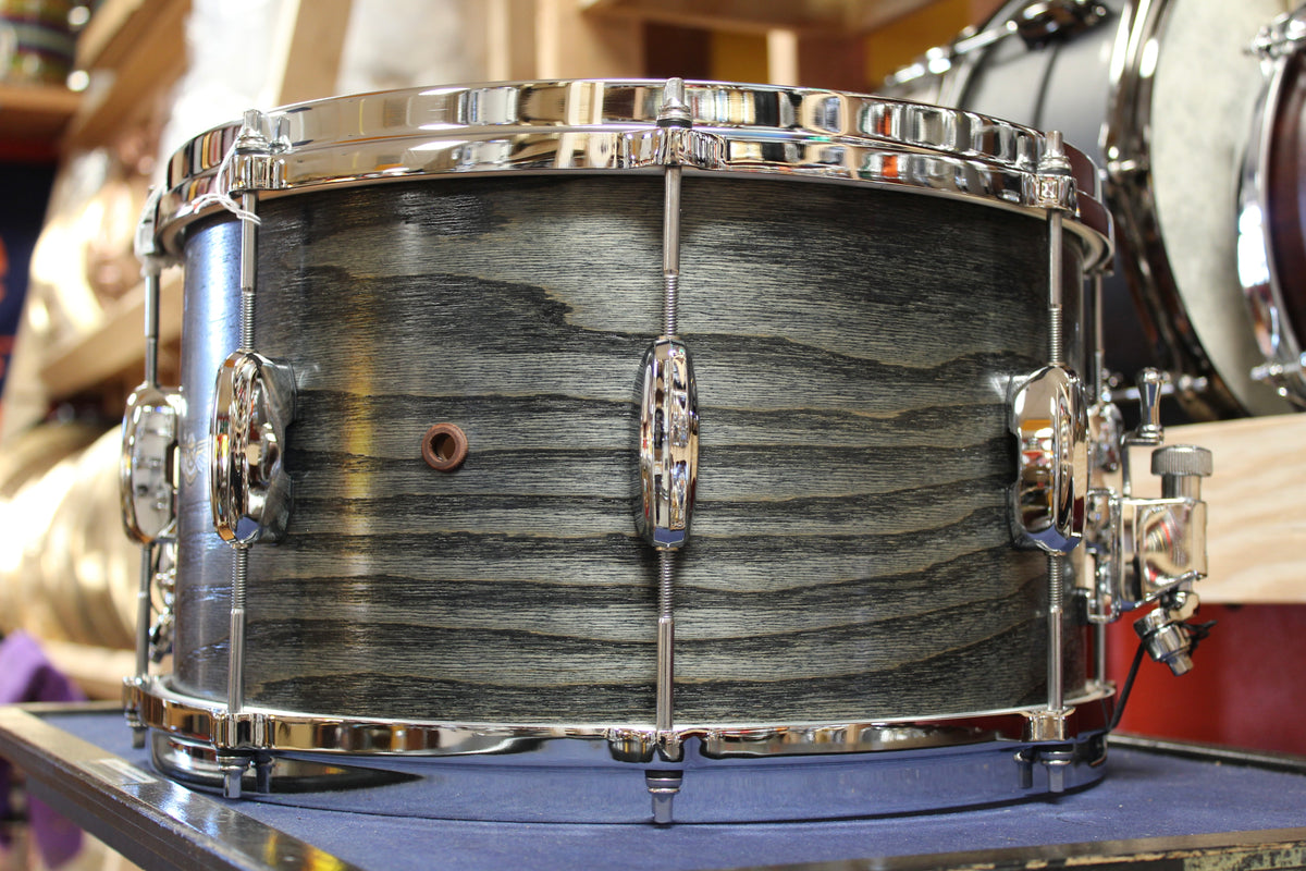 Tama Star Walnut Snare Drum 8x14 in Satin Charcoal Japanese Sen