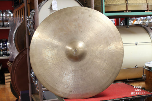 1950s A. Zildjian 22" Hollow Block Ride 3231g