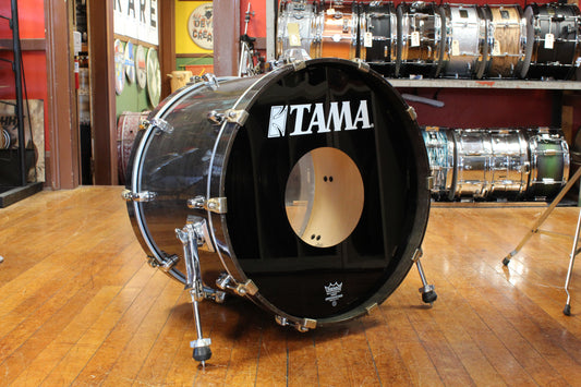 1990s Tama Starclassic Maple Outfit in Transparent Black 16x22 9x10 9x12 14x14