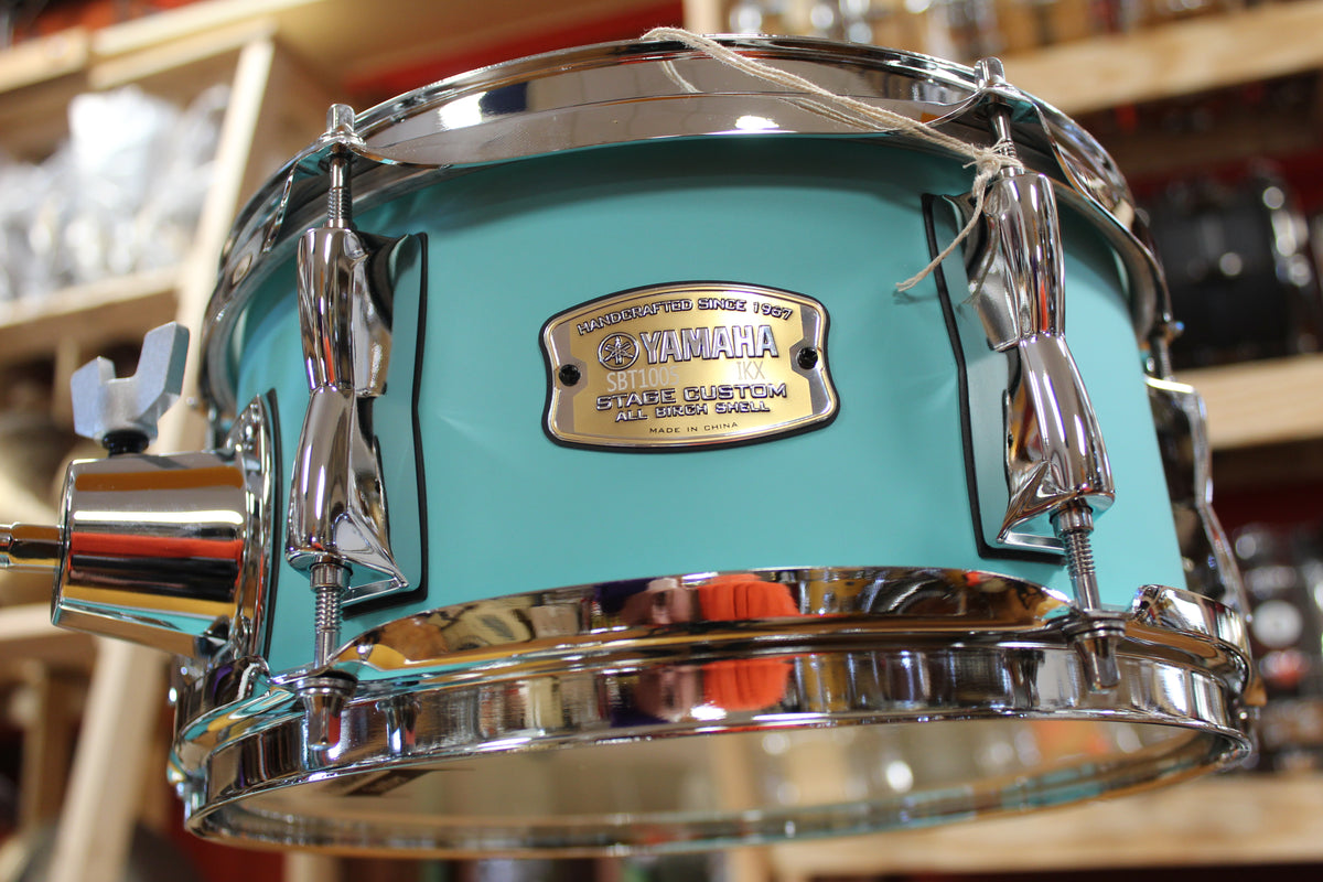 Yamaha SBP0F4H Stage Custom Hip 4-piece Shell Pack - Matte Surf Green