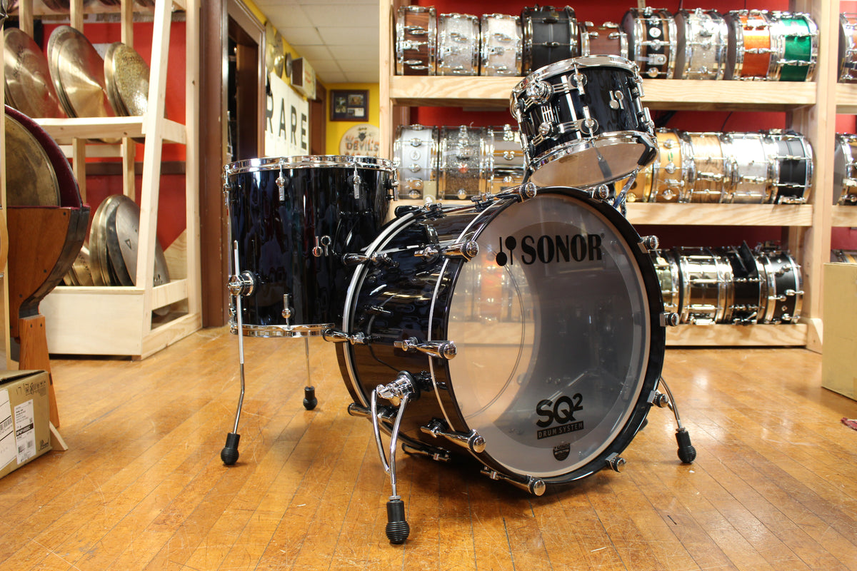 Sonor SQ2 Heavy Beech 8x12 15x16 14x22 Gray Tribal