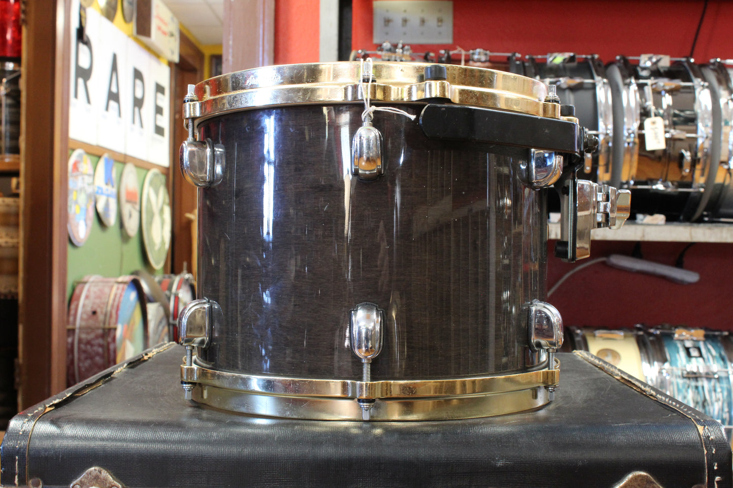 1990s Tama Starclassic Maple Outfit in Cherry Black 16x22 9x10 9x12 14x14