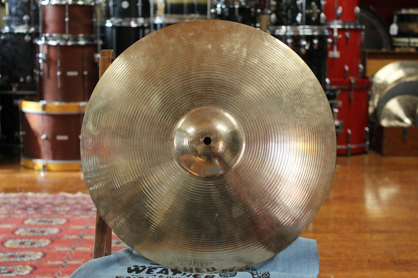 1970s Paiste 16" 602 Thin Crash 1063g