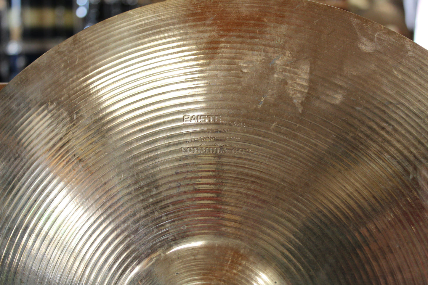 1970s Paiste 16" 602 Thin Crash 1063g