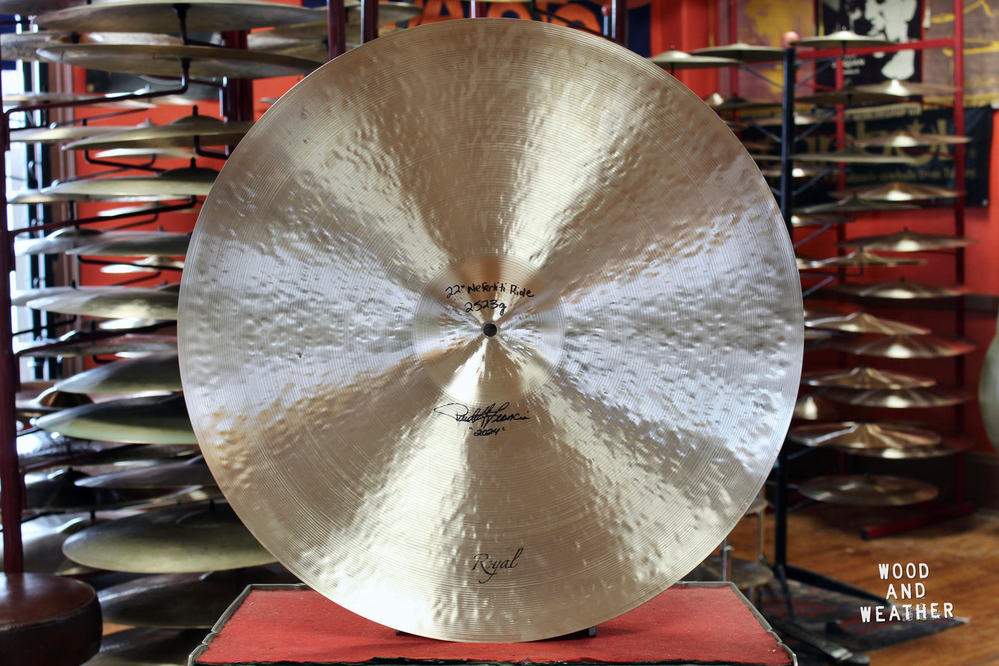 Cymbal Craftsman 22" Nefertiti Style Ride 2523g