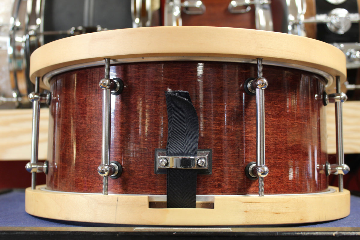 DDrum 6x13 Dios Series Snare Drum in Mahogany Stain