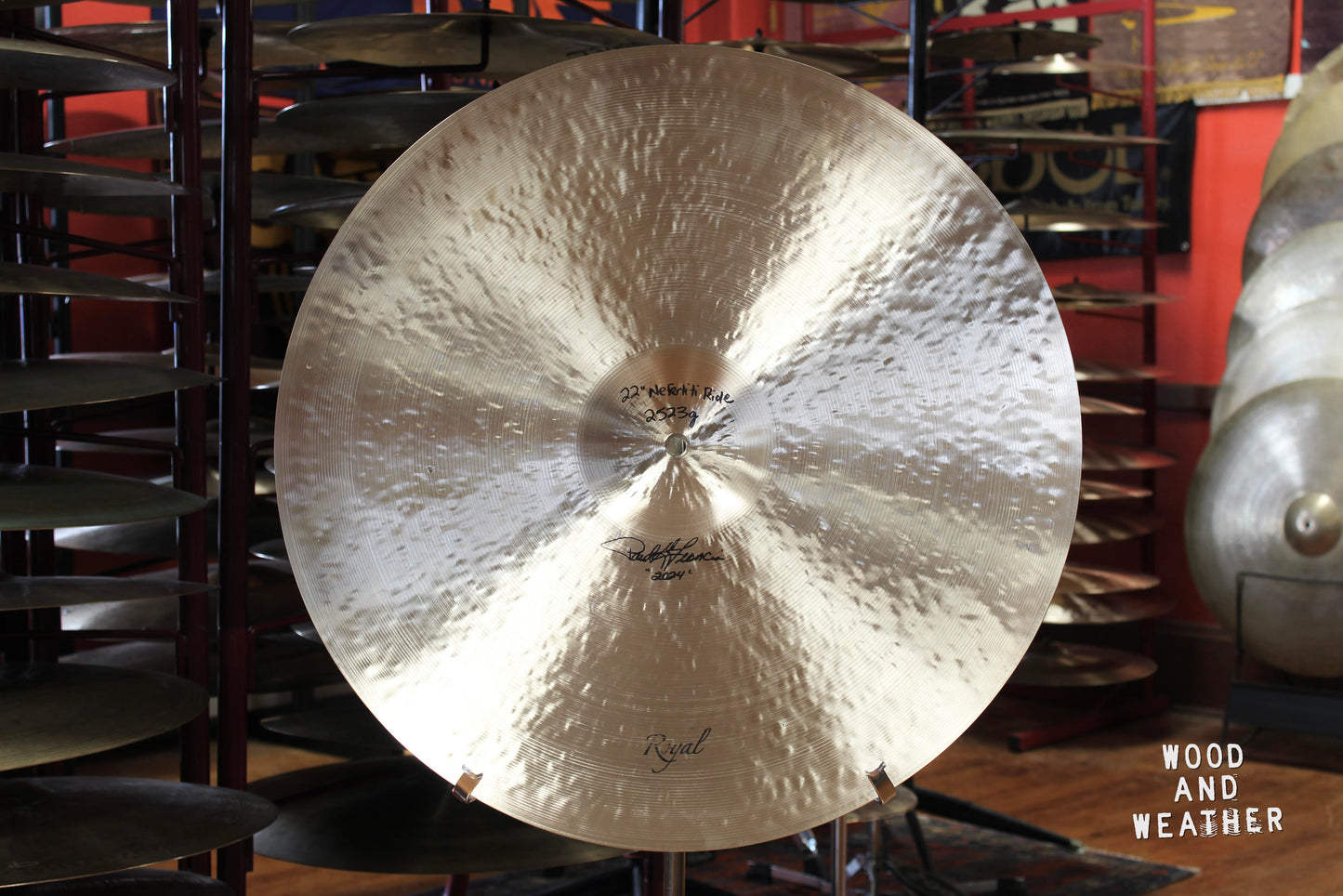 Cymbal Craftsman 22" Nefertiti Style Ride 2433g