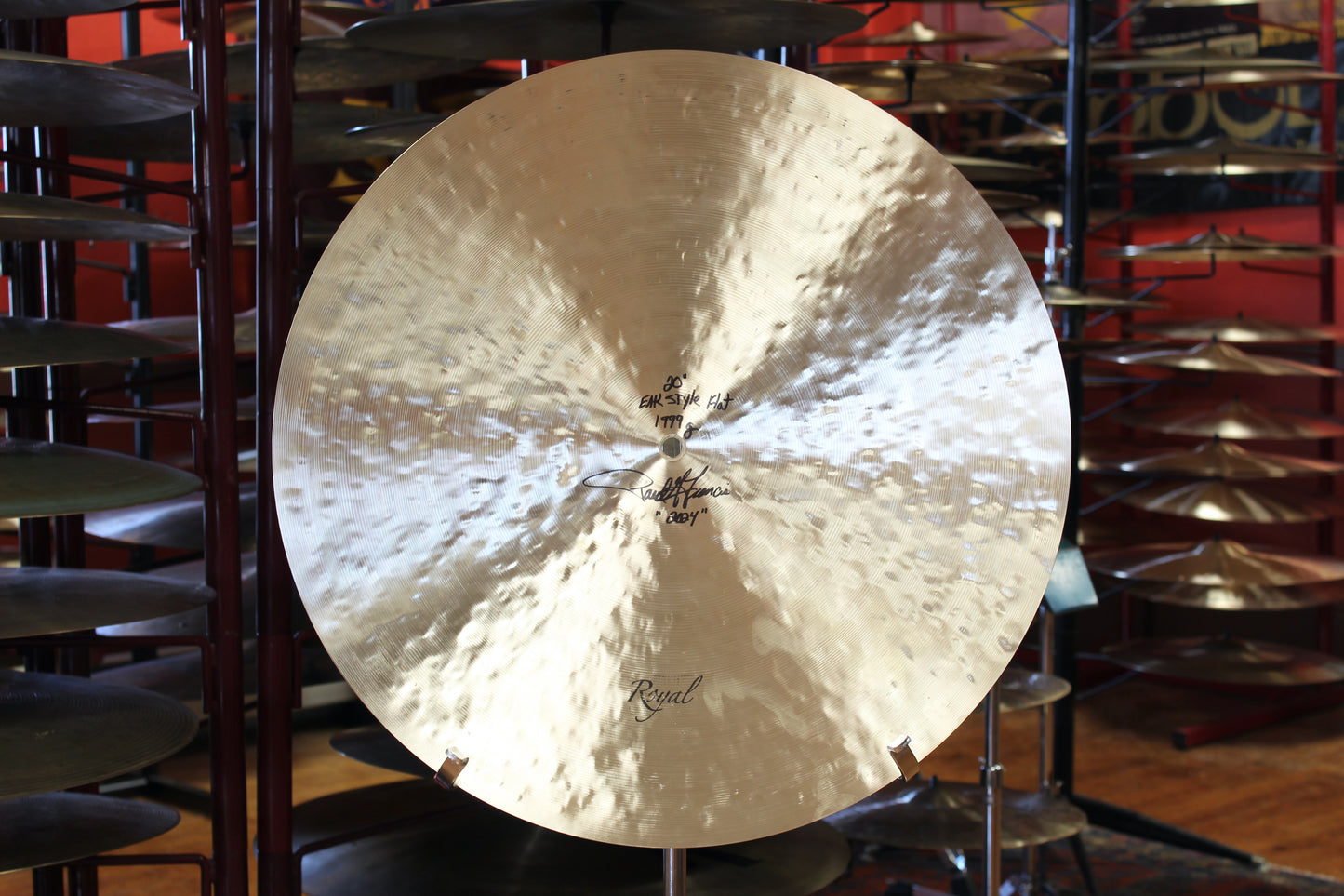 Cymbal Craftsman 20” EAK Style Flat Ride 1999g