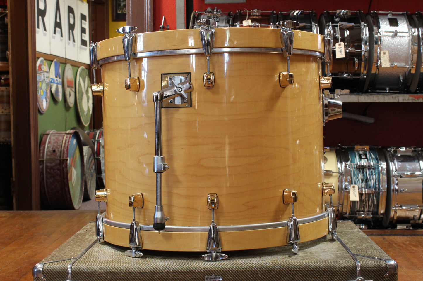 Yamaha Maple Custom Outfit in Natural Maple 16x22 9x13 14x16