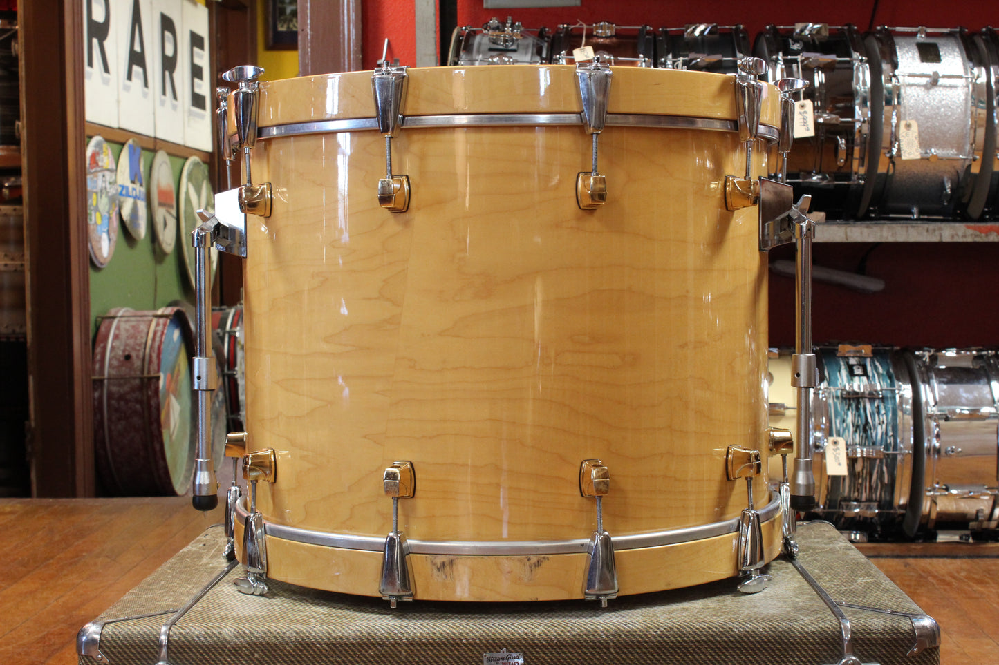 Yamaha Maple Custom Outfit in Natural Maple 16x22 9x13 14x16