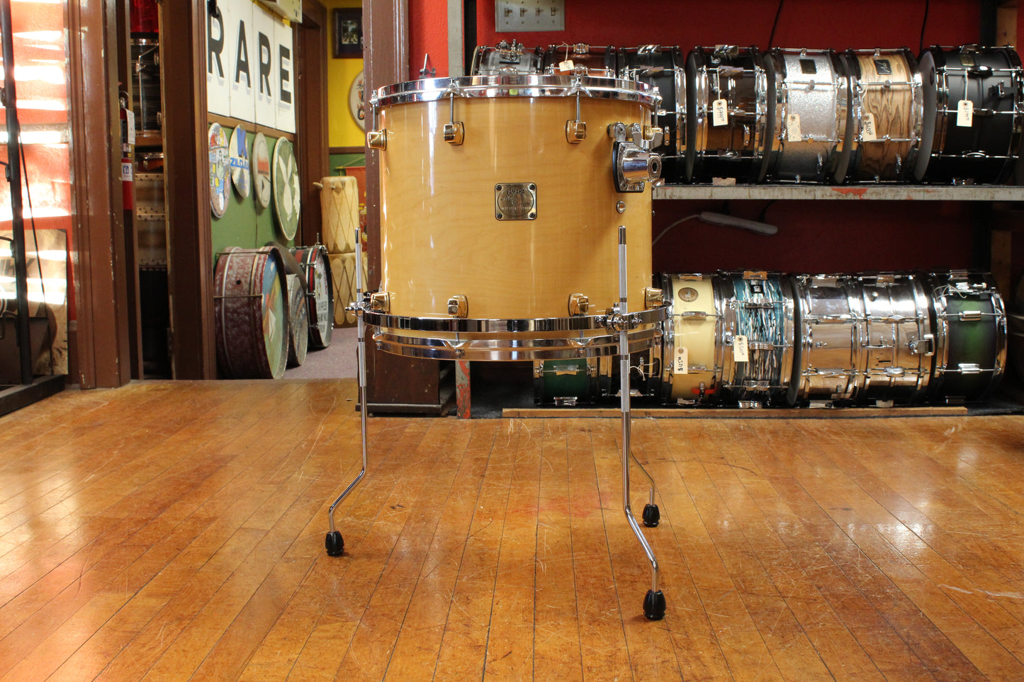 Yamaha Maple Custom Outfit in Natural Maple 16x22 9x13 14x16