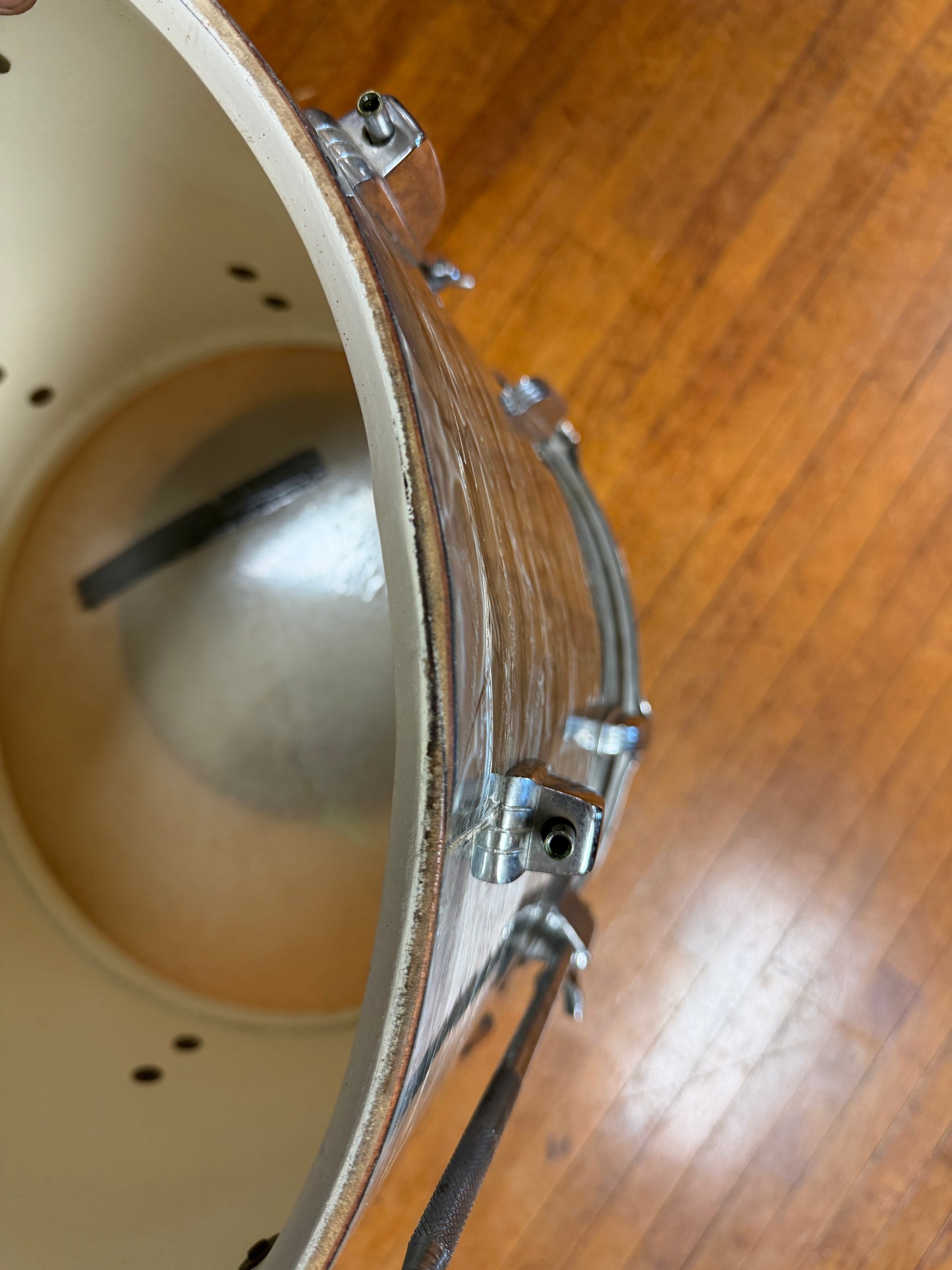 1960s Ludwig 16x18 Floor Tom in Sky Blue Pearl