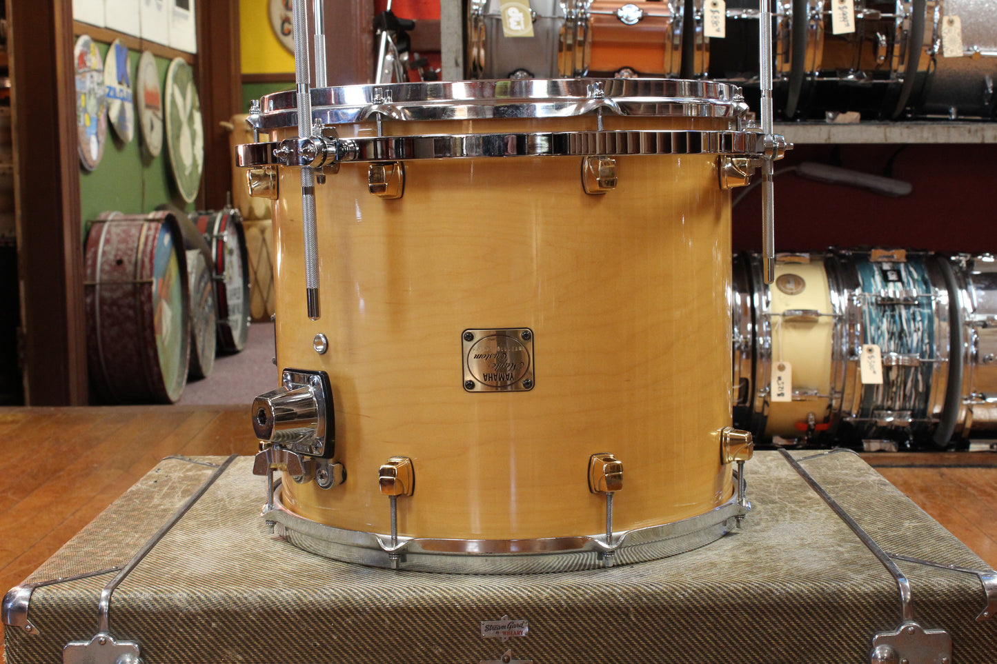 Yamaha Maple Custom Outfit in Natural Maple 16x22 9x13 14x16