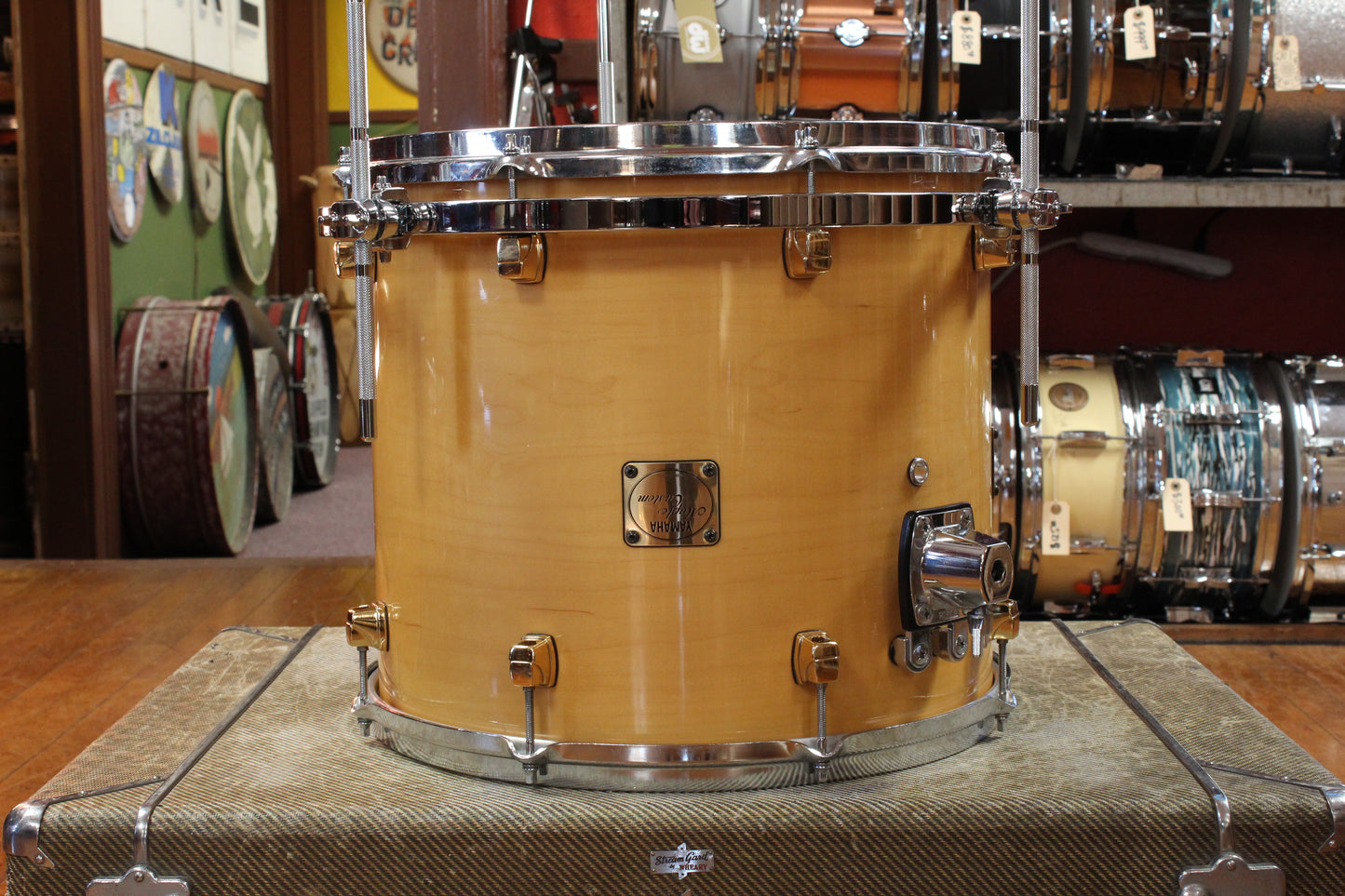 Yamaha Maple Custom Outfit in Natural Maple 16x22 9x13 14x16