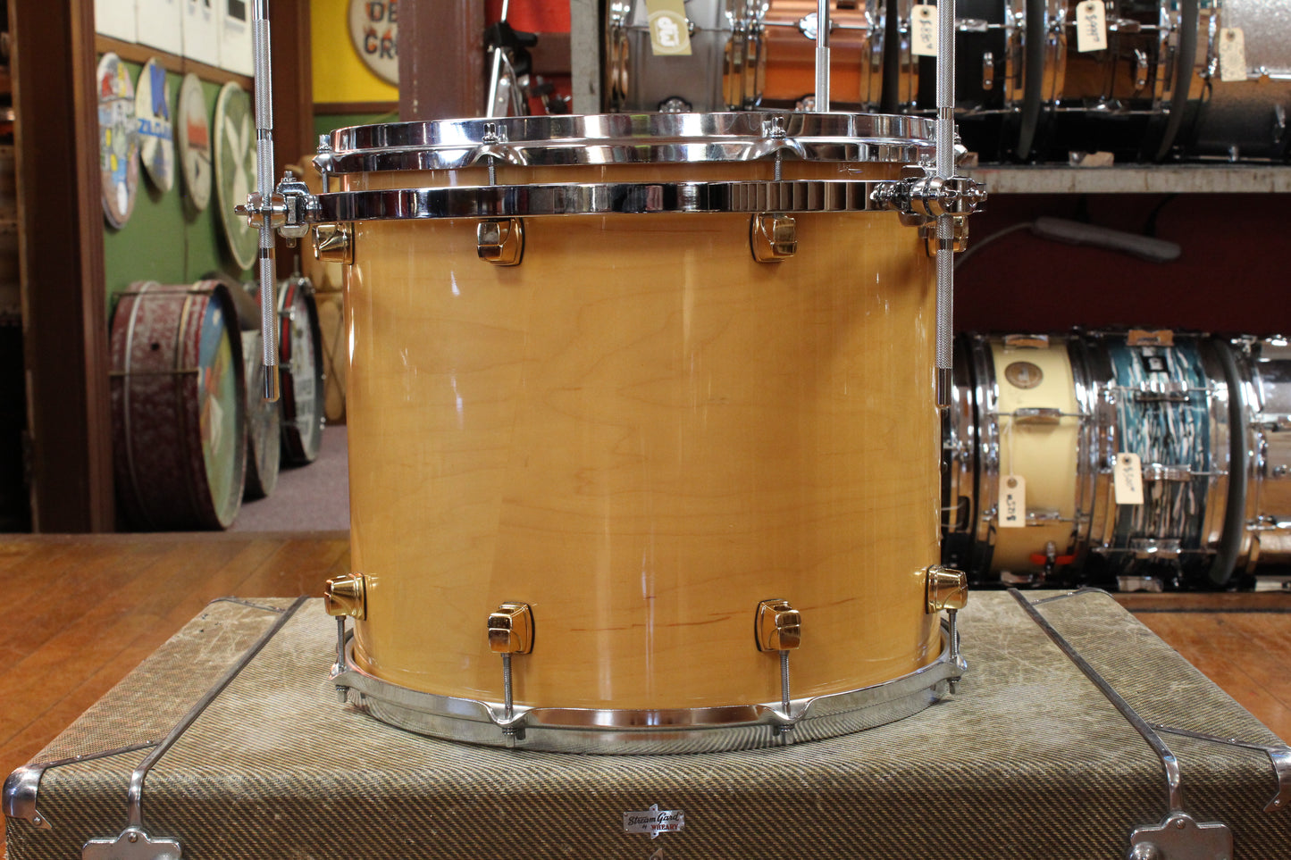 Yamaha Maple Custom Outfit in Natural Maple 16x22 9x13 14x16