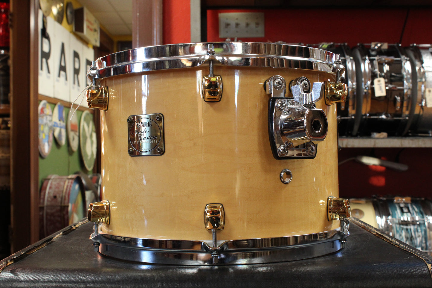 Yamaha Maple Custom Outfit in Natural Maple 16x22 9x13 14x16
