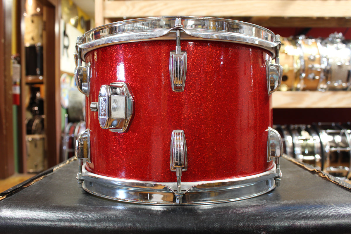 1960 Ludwig 8x12 Tom in Sparkling Red Pearl