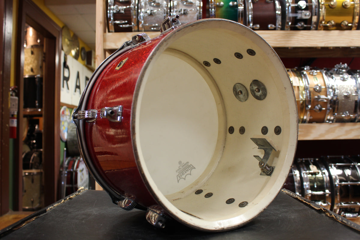 1960 Ludwig 8x12 Tom in Sparkling Red Pearl