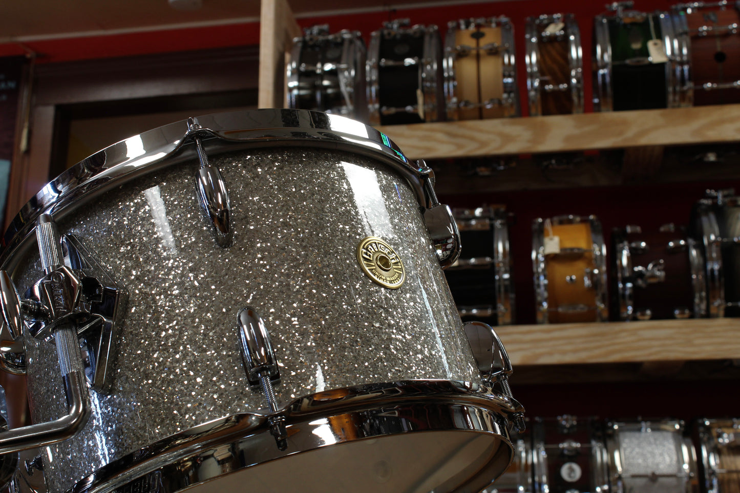 Gretsch Broadkaster 12x16 14x14 8x12 in Silver Glass