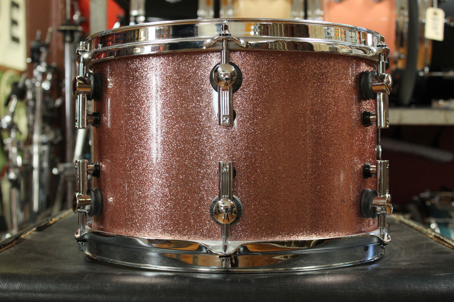 Sonor SQ2 Vintage Maple in Bright Copper Sparkle 14x18 8x12 14x14