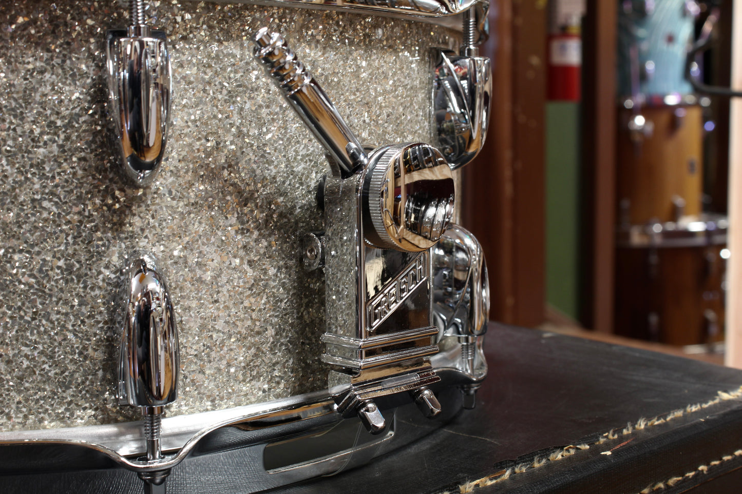Gretsch Broadkaster 6.5"x14" Silver Glass Snare Drum