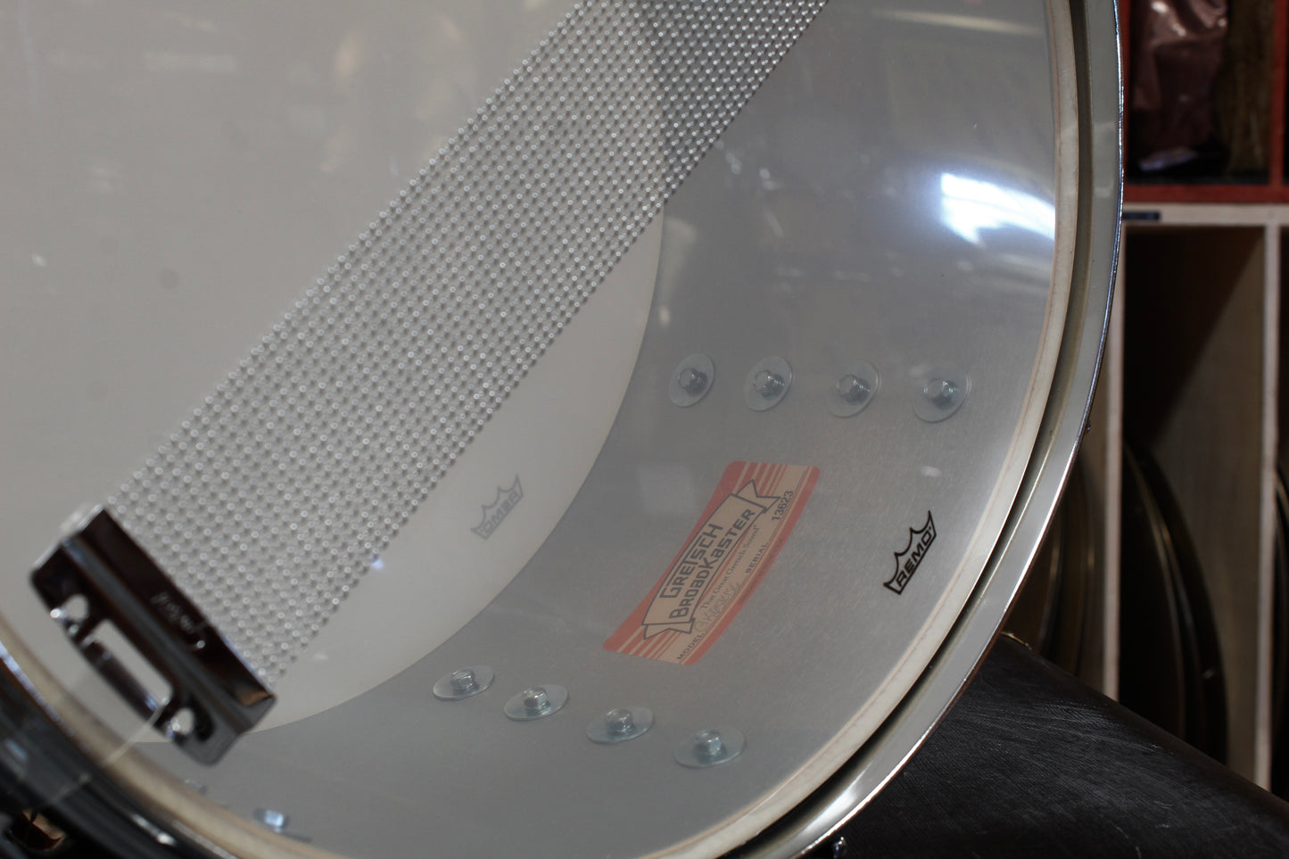 Gretsch Broadkaster 6.5"x14" Silver Glass Snare Drum