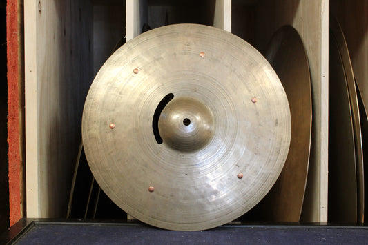 1930-40s K. Zildjian Constantinople 12" Stamp 4 Sizzle Hat 736g