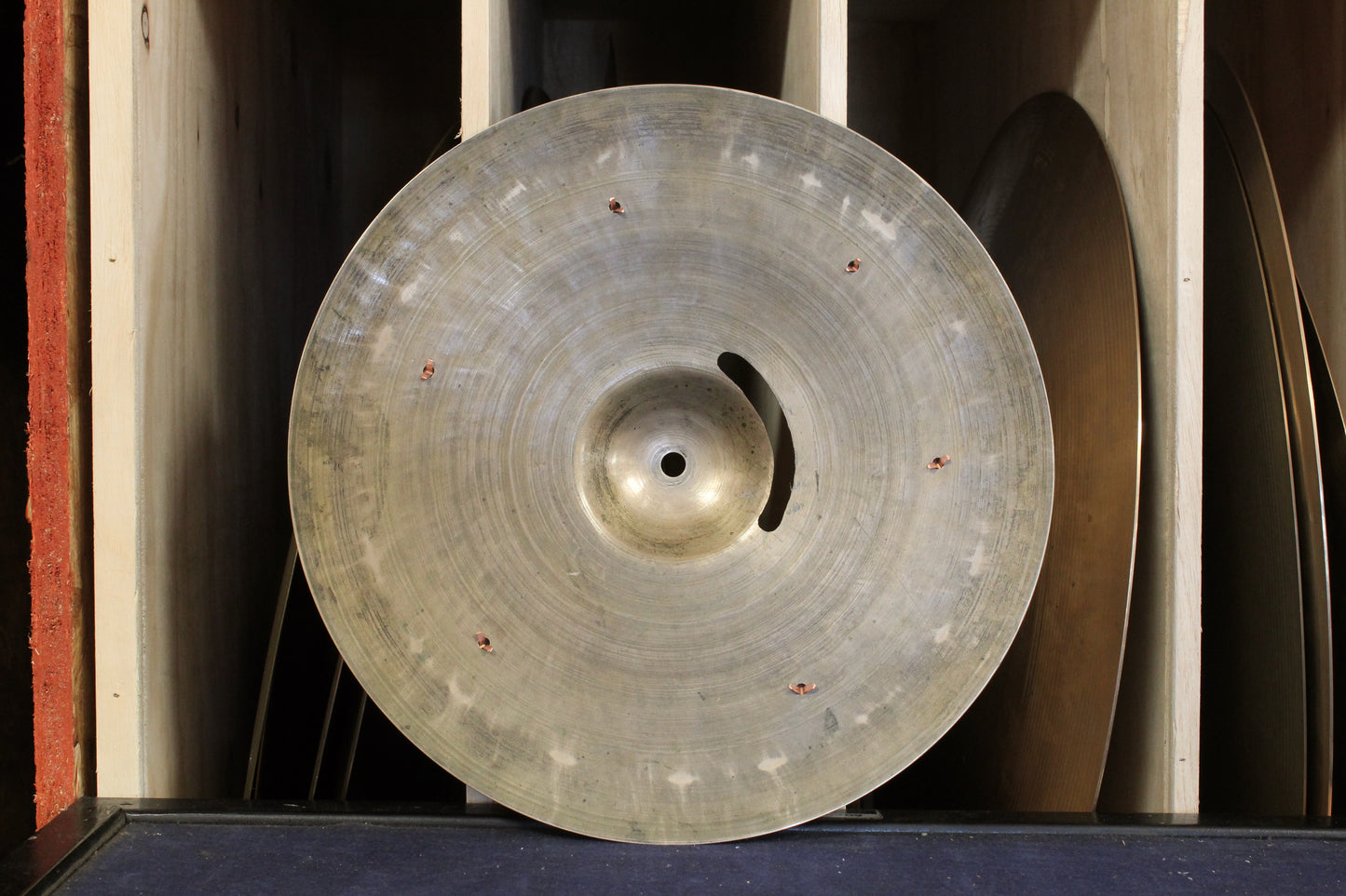 1930-40s K. Zildjian Constantinople 12" Stamp 4 Sizzle Hat 736g