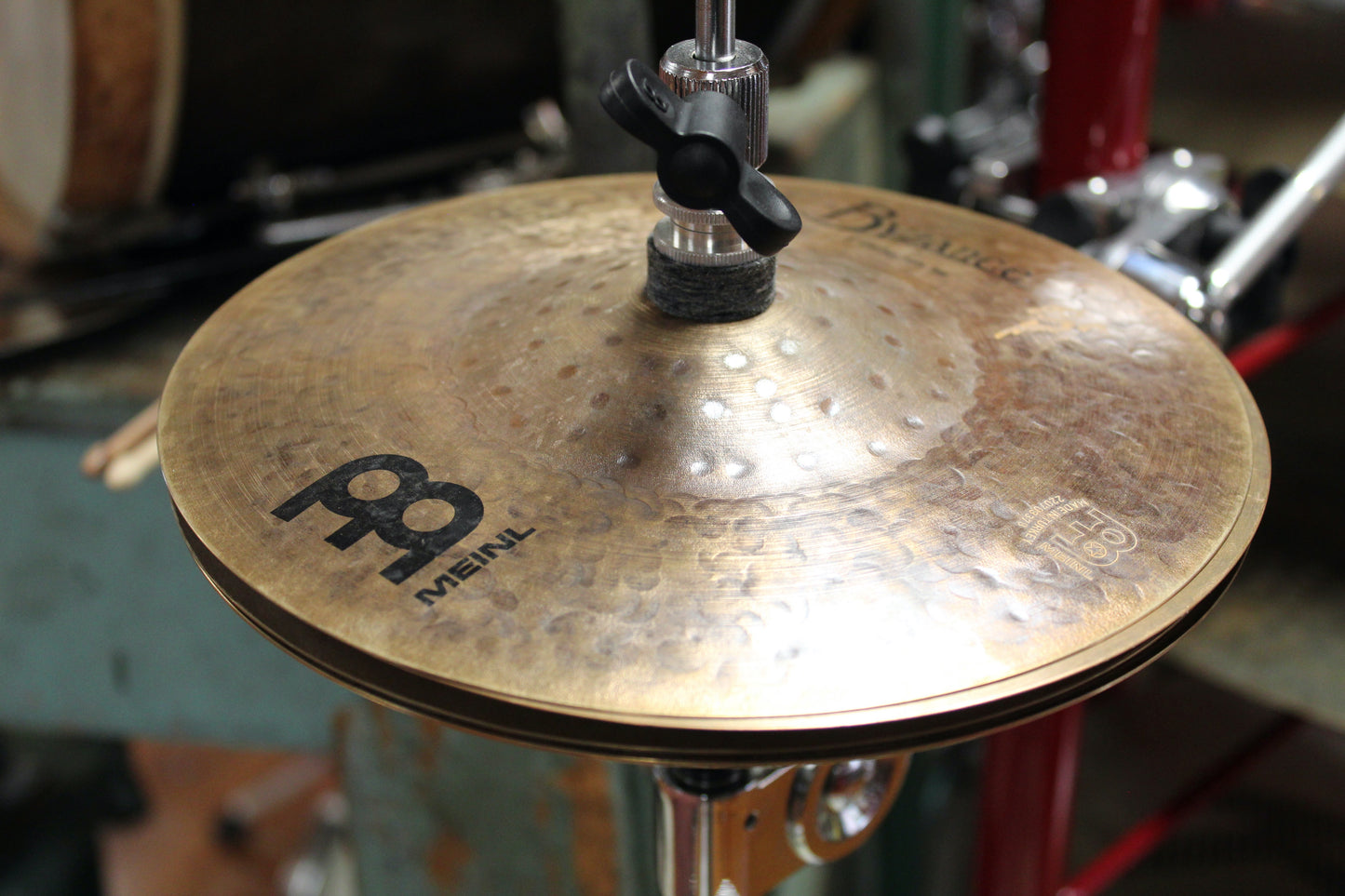 Used Meinl 8" Artist Concept Model Benny Greb Crasher Hi-Hats