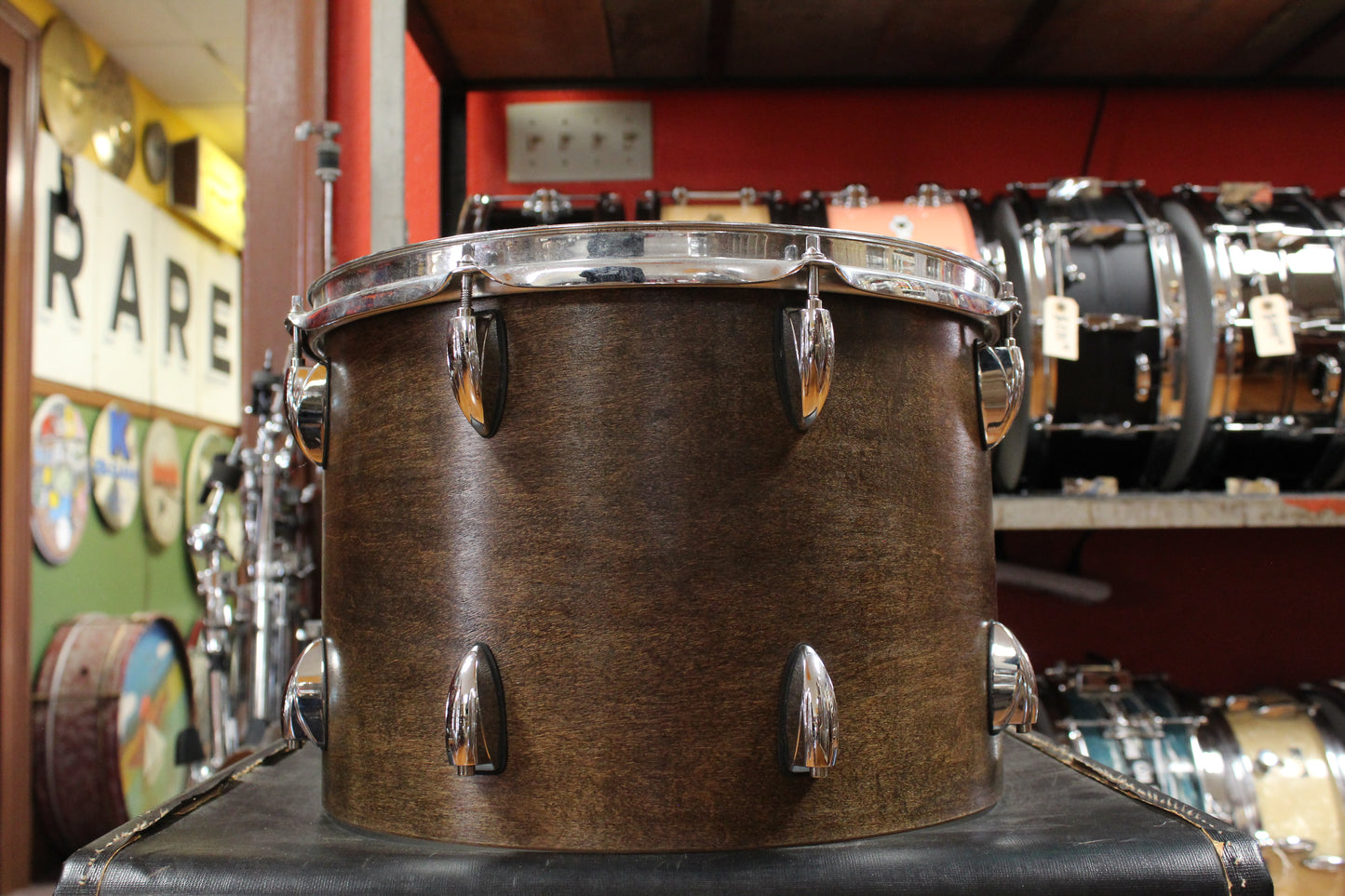 Precision Drum Company 10x14 Tom in Walnut Satin