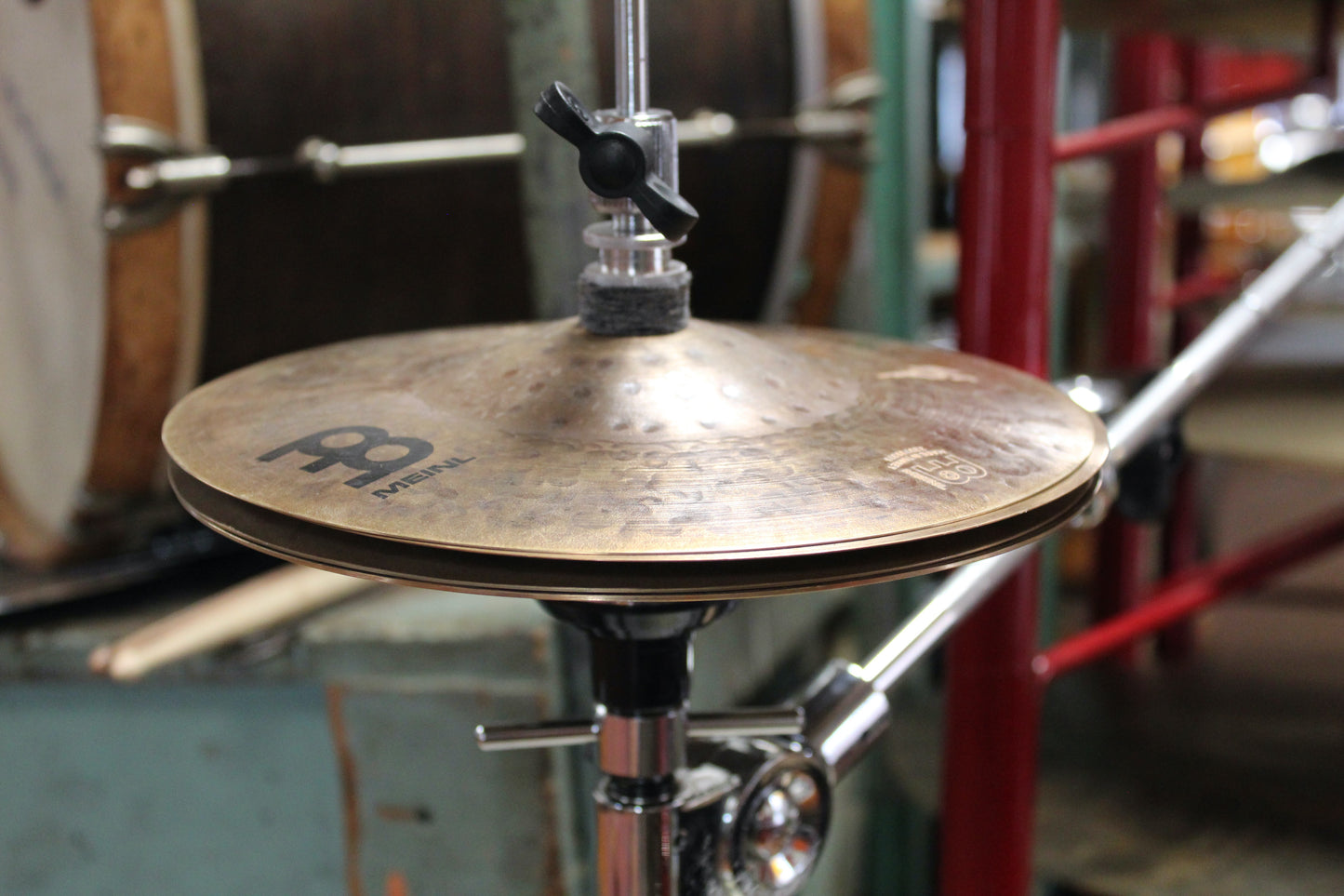 Used Meinl 8" Artist Concept Model Benny Greb Crasher Hi-Hats