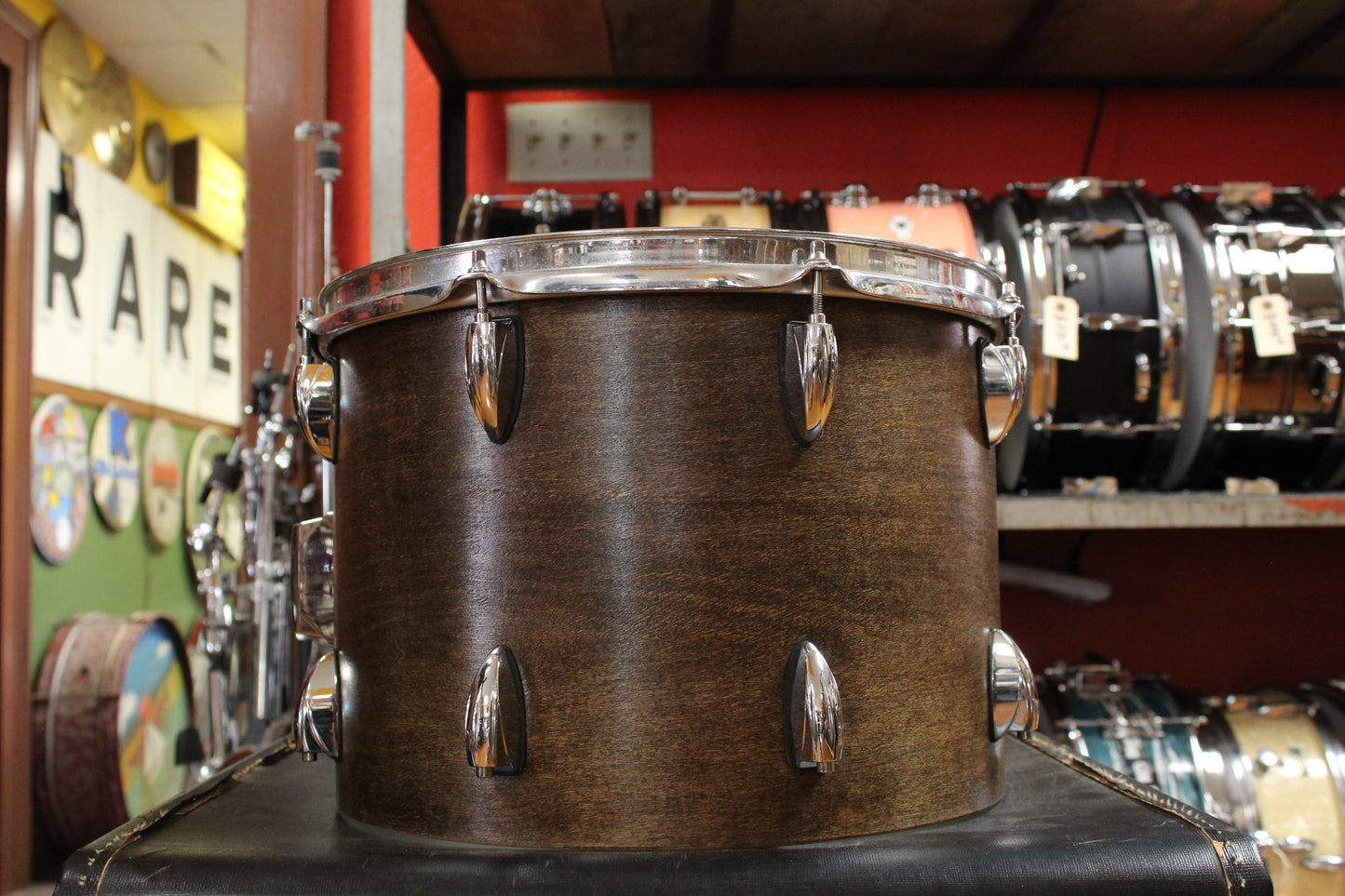 Precision Drum Company 10x14 Tom in Walnut Satin