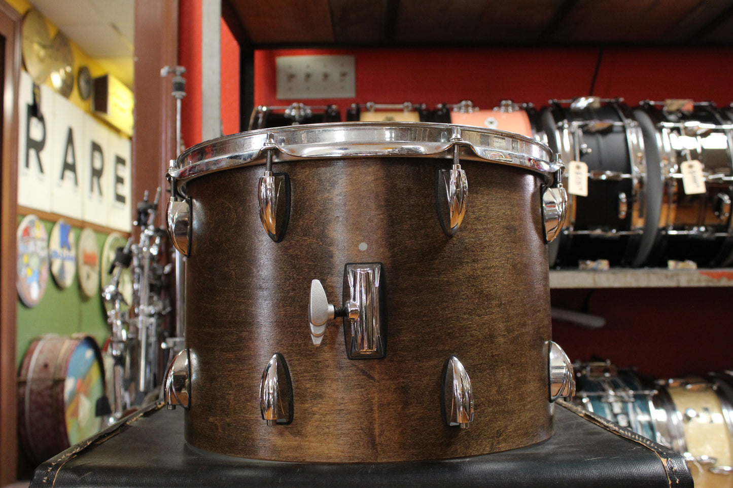 Precision Drum Company 10x14 Tom in Walnut Satin