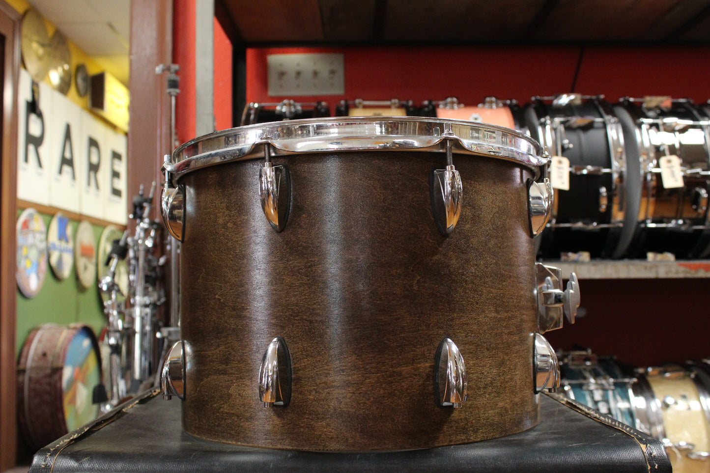 Precision Drum Company 10x14 Tom in Walnut Satin