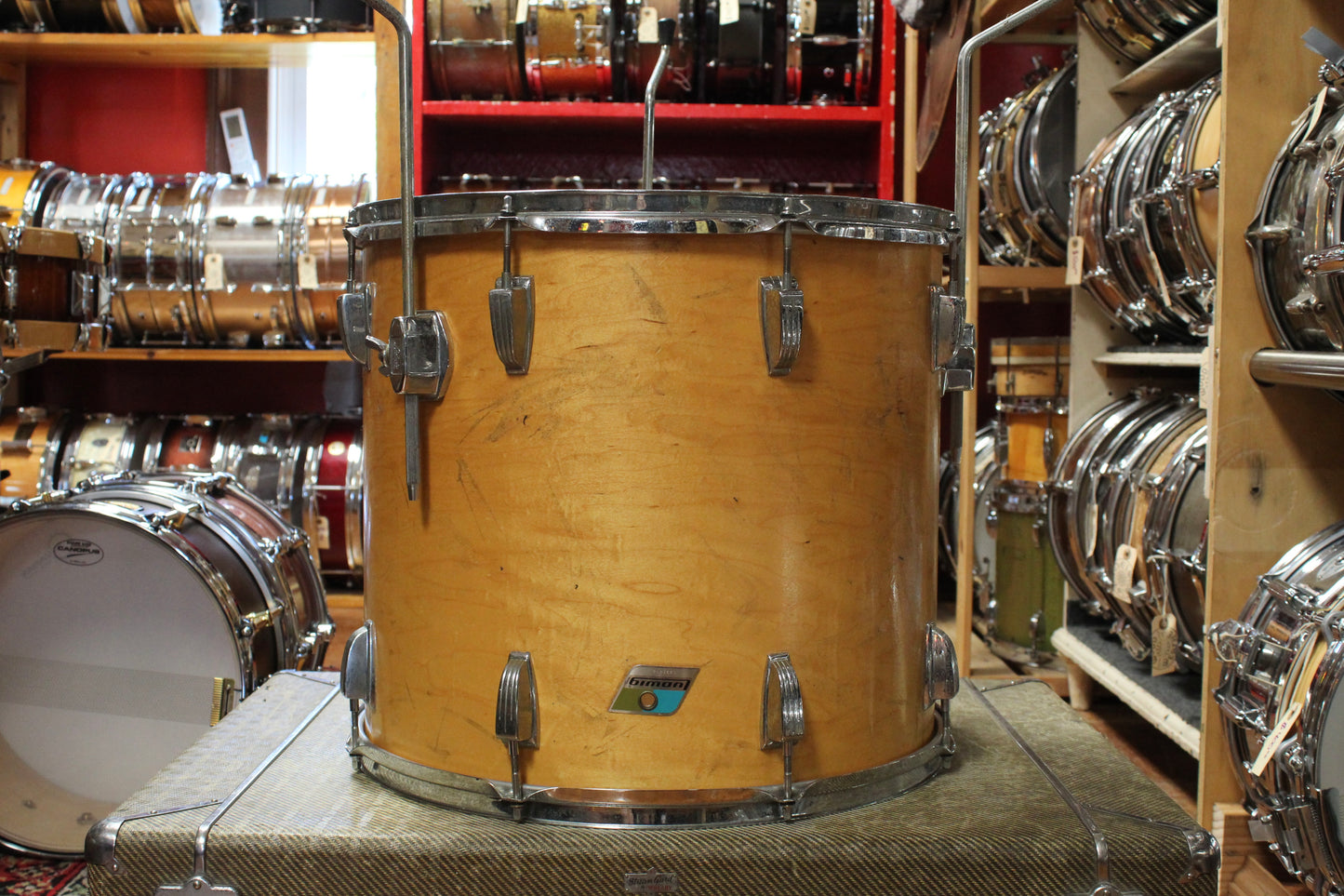 1970s Ludwig 16x18 Thermogloss Floor Tom