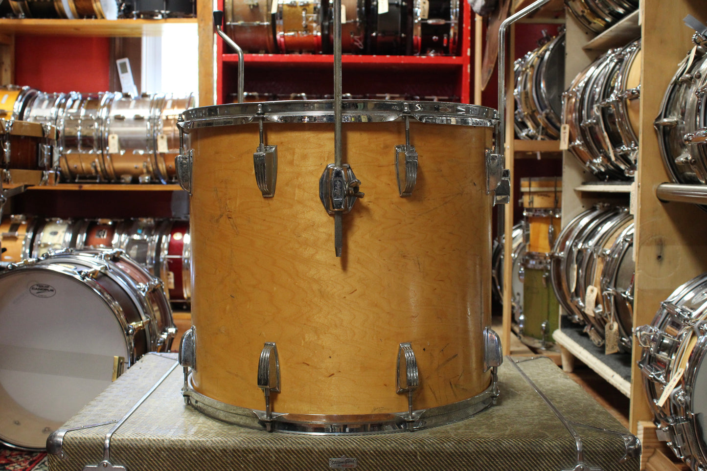 1970s Ludwig 16x18 Thermogloss Floor Tom