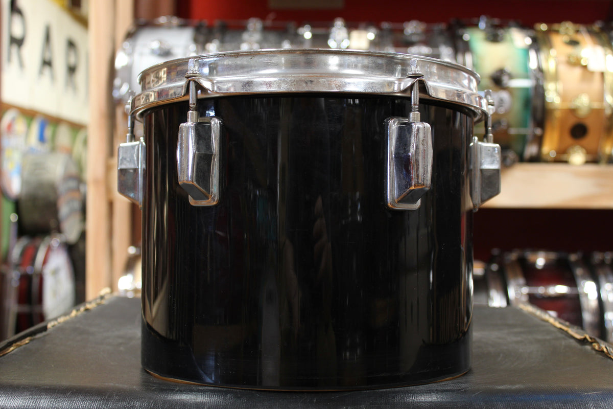 1980s Pearl 8x10 Tom in Jet Black