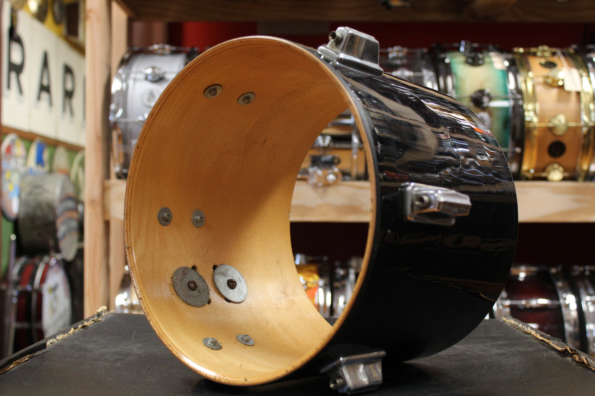 1980s Pearl 8x10 Tom in Jet Black