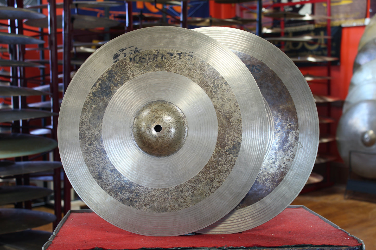 Used Bosphorus 15" Antique Series Hi-Hats 1010/1220g