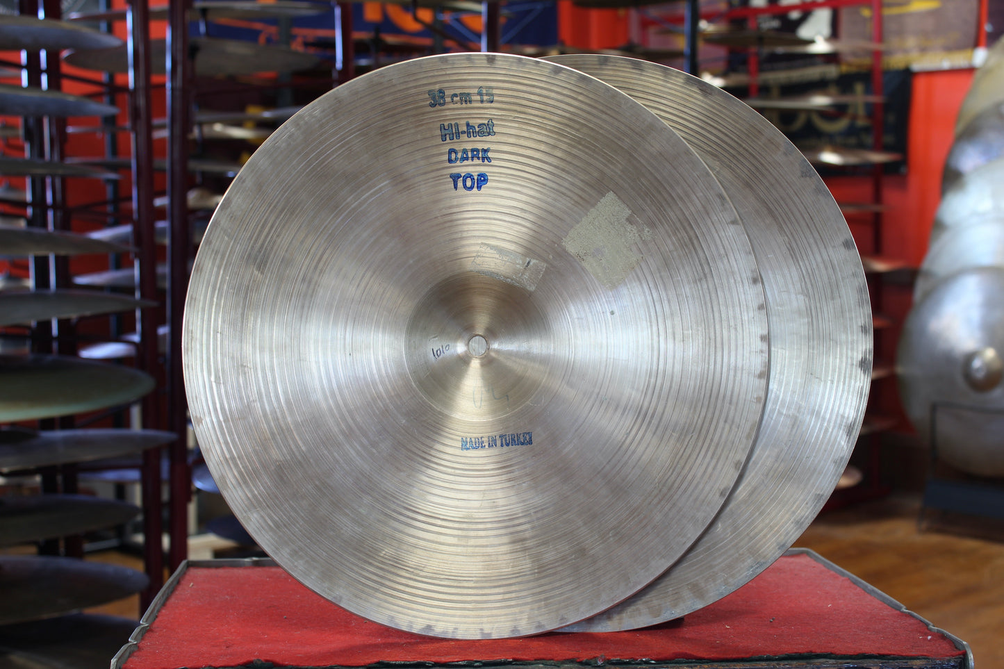 Used Bosphorus 15" Antique Series Hi-Hats 1010/1220g