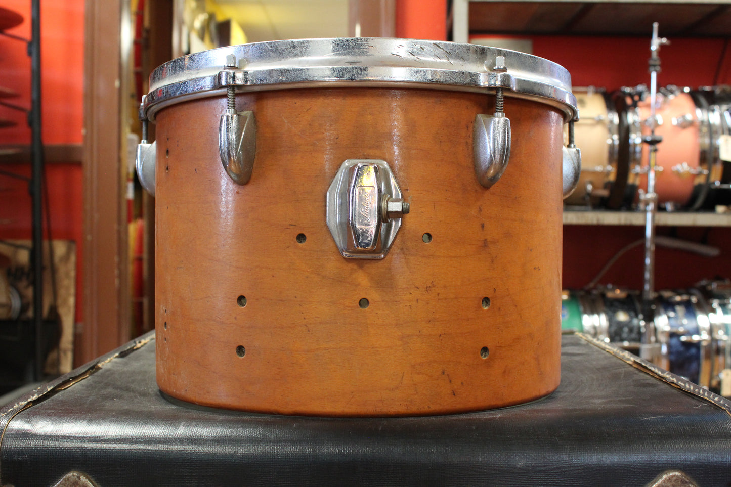 1960s Gretsch 9x13 Tom in Natural Finish