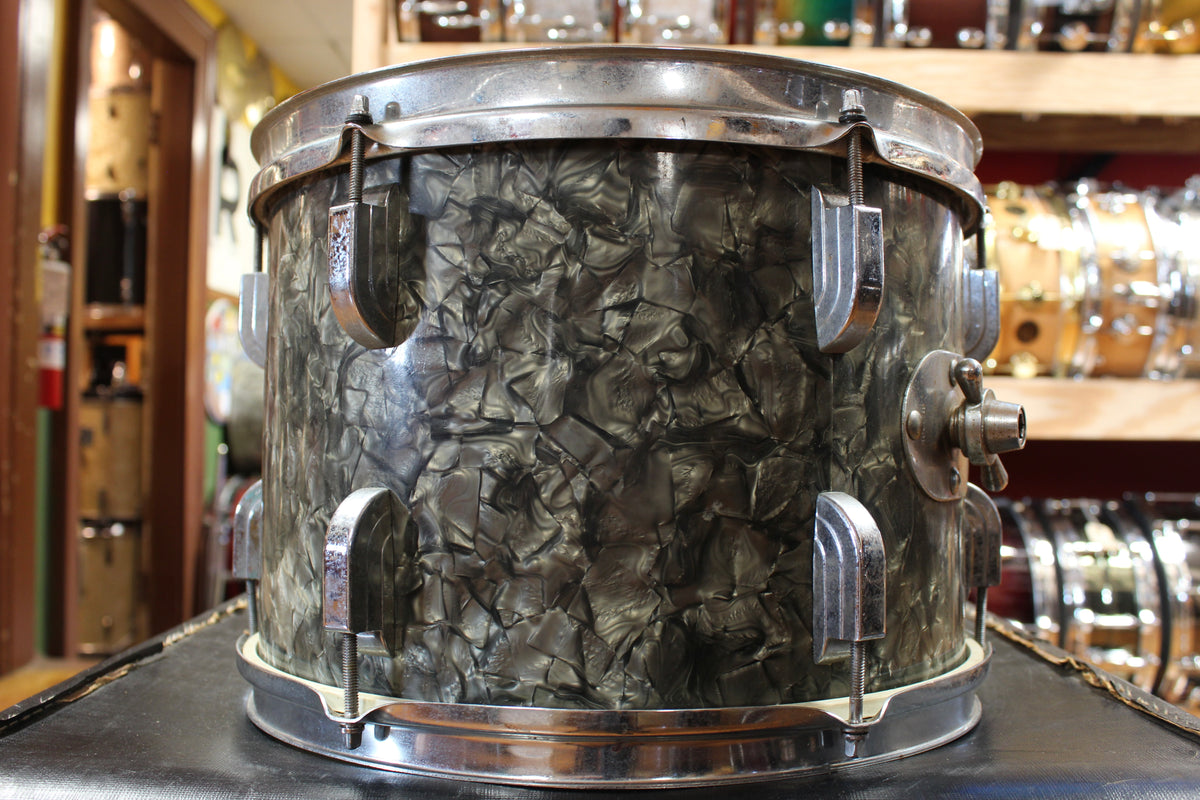 1960s Rogers 9x13 Holiday Tom in Black Diamond Pearl