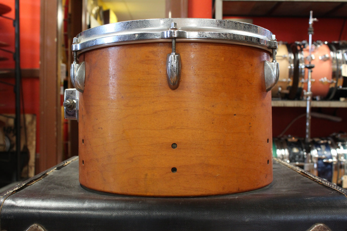 1960s Gretsch 9x13 Tom in Natural Finish