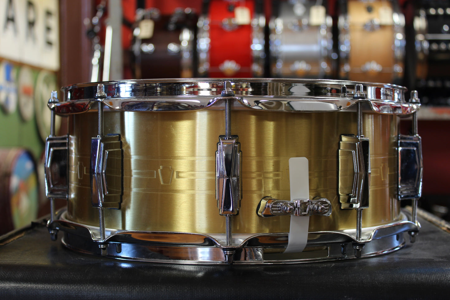 Ludwig 5x14 Heirloom Brass Snare Drum