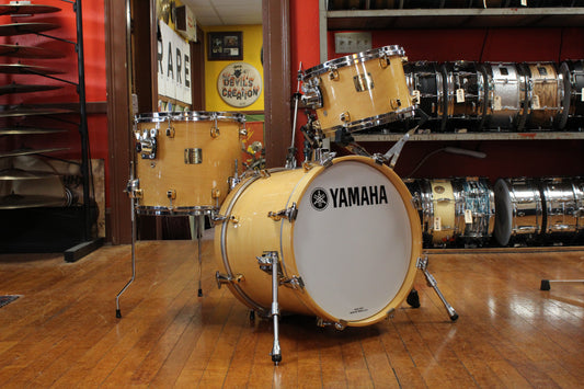 Yamaha Maple Custom Bop Outfit in Natural Maple 14x18 8x12 12x14